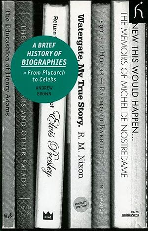 Bild des Verkufers fr A Brief History of Biographies. From Plutarch to Celebs. zum Verkauf von Emile Kerssemakers ILAB