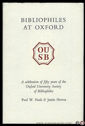 Immagine del venditore per Bibliophiles at Oxford. A celebration of fifty years of the Oxford University Society of Bibliophiles, 1951-2000 with descriptive notes on the term cards venduto da Emile Kerssemakers ILAB