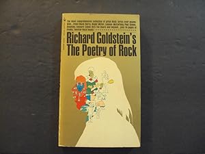 Seller image for The Poetry Of Rock pb Richard Goldstein 3rd Bantam Print 1969 for sale by Joseph M Zunno