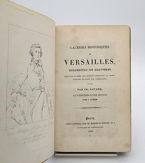 Galeries historiques de Versailles, collection de gravures réduites d'après les dessins originaux...