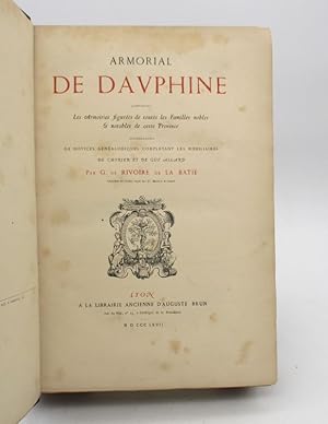 Image du vendeur pour Armorial du Dauphin mis en vente par L'Ancienne Librairie