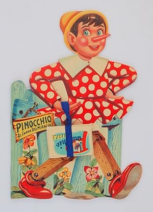 Pinocchio al Campo dei Miracoli. Libro sagomato
