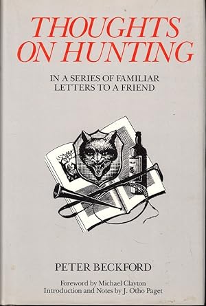 Imagen del vendedor de Thoughts on Hunting in a Series of Letters to a Friend a la venta por Kenneth Mallory Bookseller ABAA