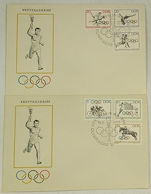 2 x Dekorativer Ersttagsbrief Olympische Spiele Tokio 1964 (1),