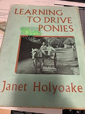 Imagen del vendedor de Learning to Drive Ponies a la venta por Cotswold Rare Books