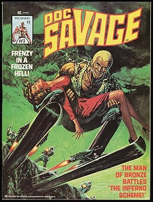 Seller image for Doc Savage Man of Bronze 3 Magazine John Buscema & Rico Rival art - Bruce Lee ad for sale by CollectibleEntertainment