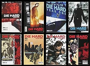 Imagen del vendedor de Die Hard Year One Variant Comic Set 1-2-3-4-5-6-7-8 Lot B John McClane Movie Pre a la venta por CollectibleEntertainment