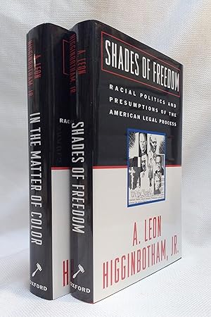 Seller image for In the Matter of Color: Race and the American Legal Process: The Colonial Period / Shades of Freedom: Racial Politics and the Presumptions of the American Legal Process [Race and the American Legal Process, Vols. 1 & 2] for sale by Book House in Dinkytown, IOBA