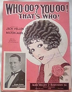 Seller image for Who-oo? You-oo! That's Who! for sale by P Peterson Bookseller