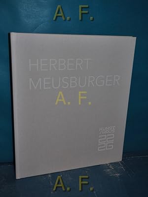 Seller image for Herbert Meusburger for sale by Antiquarische Fundgrube e.U.