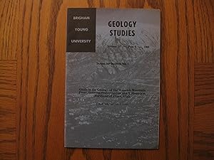 Brigham Young University Geology Studies Volume 15 Part 2 1968 Studies for Students No. 1 - Guide...