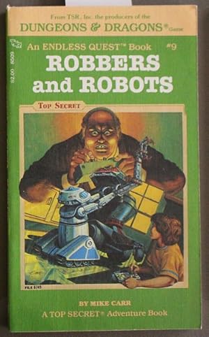 Seller image for Robbers and Robots (Endless Quest, No 9 / A Dungeons & Dragons Adventure Book - choice your adventures Book for sale by Comic World