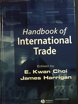 Seller image for Handbook of International Trade. for sale by books4less (Versandantiquariat Petra Gros GmbH & Co. KG)