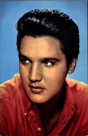 Ansichtskarte / Postkarte Sänger und Schauspieler Elvis Presley, Portrait