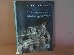 Tabellenbuch für Metallgewerbe - Ausgabe A der Sammlung von Fach- und Tabellenbüchern.