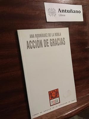 Imagen del vendedor de Accin de gracias a la venta por Libros Antuano