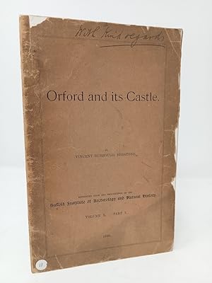 Bild des Verkufers fr Orford and its Castle. zum Verkauf von ROBIN SUMMERS BOOKS LTD