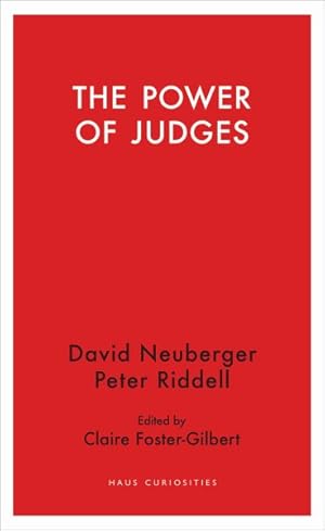 Imagen del vendedor de Power of Judges a la venta por GreatBookPrices