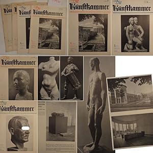 Seller image for Die Kunstkammer. Illustrierte Monatszeitschrift mit amtlichen Mitteilungen * 2. Jahrgang 1936, 1.- 4. Heft Januar - April 1936 * 4 H e f t e ( m e h r n i c h t e r s c h i e n e n ) for sale by Galerie fr gegenstndliche Kunst