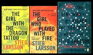 Seller image for DRAGON TATTOO TRILOGY: The Girl with the Dragon Tattoo; The Girl Who Played with Fire; The Girl Who Kicked a Hornet's Nest - with the DVD of the trilogy for sale by W. Fraser Sandercombe