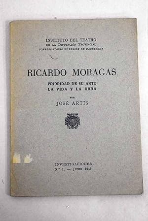 Imagen del vendedor de Ricardo Moragas a la venta por Alcan Libros