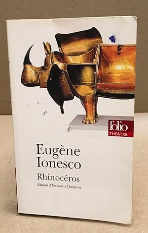 Seller image for Rhinocros for sale by librairie philippe arnaiz