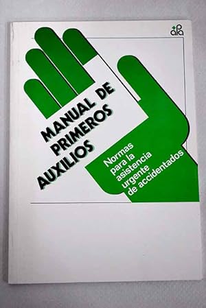 Imagen del vendedor de Manual de primeros auxilios a la venta por Alcan Libros