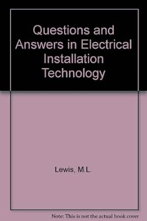 Seller image for Questions and Answers in Electrical Installation Technology for sale by WeBuyBooks