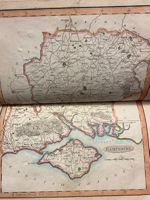 Maps of the several counties and shires in England, with the Pricipality of Wales