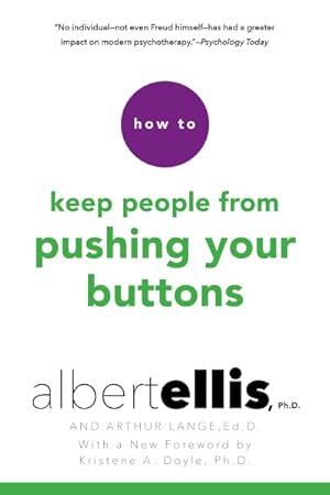 Seller image for How to Keep People from Pushing Your Buttons for sale by GreatBookPrices