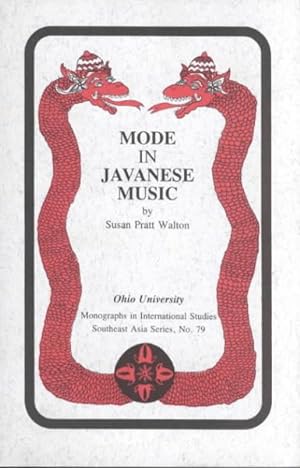 Imagen del vendedor de Mode in Javanese Music a la venta por GreatBookPrices