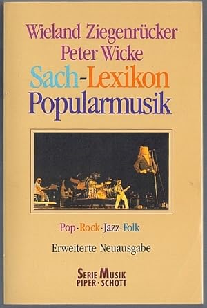 Bild des Verkufers fr Sach-Lexikon Popularmusik. Pop Rock Jazz Folk. zum Verkauf von Antiquariat A. Suelzen