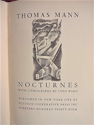 Nocturnes. With Lithographs by Lynd Ward.