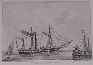 De eerste Nederlandsche transatlantische stoomvaart in 1827 van Zr.Ms Stoompakket Curaçao.