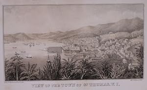 Imagen del vendedor de A historical account of St. Thomas, W.I., with its rise and progress in commerce; missions and churches, climate and its adaptation to invalids; geological structure; natural history and botany; and incidental notices of St. Croix and St. Johns; slave instructions in these islands; emancipation and present condition of laboring classes. a la venta por Gert Jan Bestebreurtje Rare Books (ILAB)