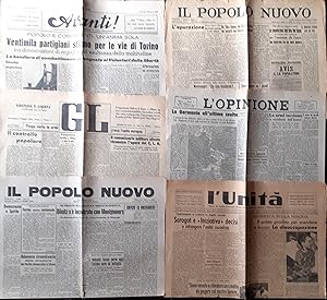 Sei giornali storici 1945/47