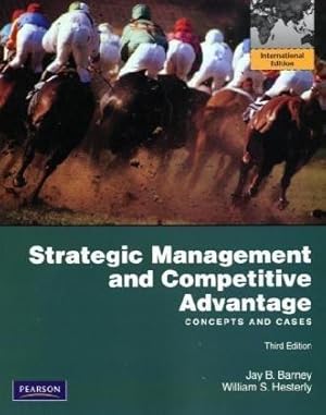 Bild des Verkufers fr Strategic Management and Competitive Advantage: International Edition zum Verkauf von WeBuyBooks