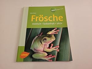 Frösche. exotisch, farbenfroh, aktiv.