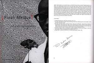 Bild des Verkufers fr Flash Afrique! [Signiertes Exemplar / sigend copy]. zum Verkauf von Antiquariat Lenzen