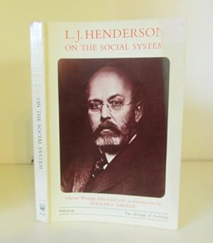 Immagine del venditore per L. J. Henderson on the Social System. Selected Writings venduto da BRIMSTONES