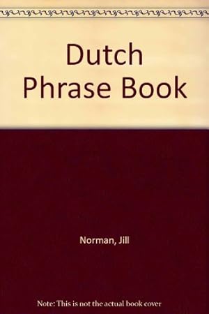 Seller image for Dutch Phrase Book for sale by Redux Books