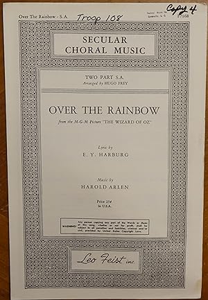 Imagen del vendedor de Over the Rainbow (Two Part S.A.) a la venta por Faith In Print
