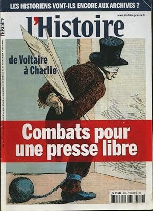 L'histoire n?410 : Combats pour une presse libre - Collectif