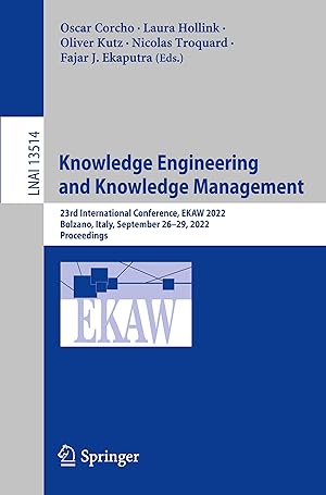 Imagen del vendedor de Knowledge Engineering and Knowledge Management a la venta por moluna