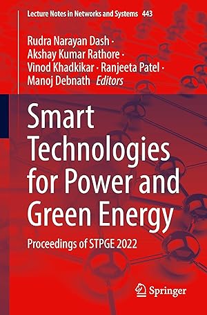 Seller image for Smart Technologies for Power and Green Energy for sale by moluna