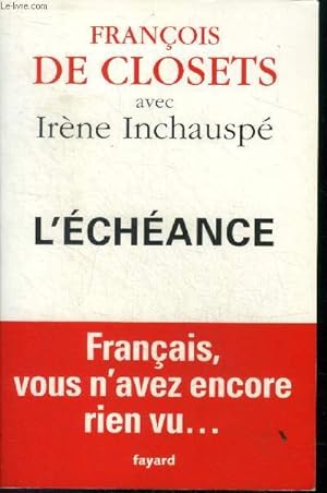 Bild des Verkufers fr L'chance zum Verkauf von Le-Livre