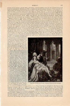 Seller image for LAMINA V12919: La reina de Saba, por G. Moreau for sale by EL BOLETIN