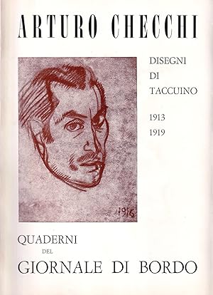 Seller image for Arturo Checchi. Disegni di taccuino, 1913-1919 for sale by Il Salvalibro s.n.c. di Moscati Giovanni