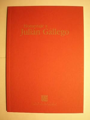 Imagen del vendedor de Homenaje a Julin Gllego a la venta por Librera Antonio Azorn