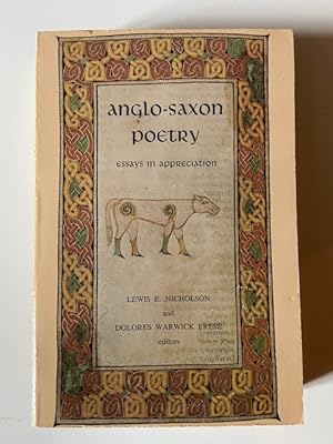 Image du vendeur pour Anglo-Saxon Poetry - Essays in Appreciation mis en vente par Librairie Axel Benadi